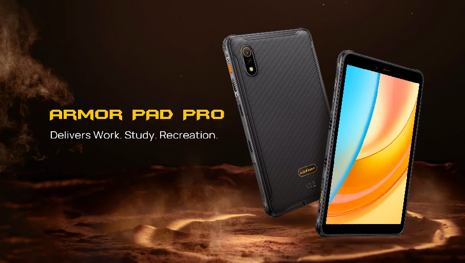 Планшет Ulefone Armor Pad Pro (8+128Gb, 7650 мАч) Black купить по